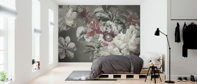 PHOTOWALL / Poppies Pions Clematis (e328281)