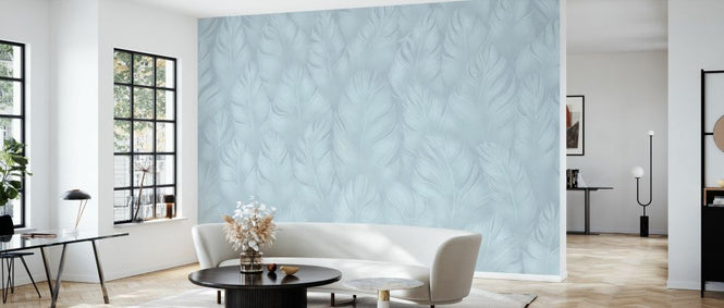 PHOTOWALL / Into the Feathers - Blue (e328423)
