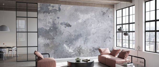 PHOTOWALL / Patina Splatter Wall - Blue (e328448)