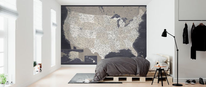 PHOTOWALL / United States Map (e325745)