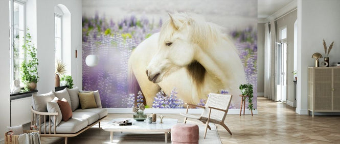 PHOTOWALL / Horse in Lupin Field III (e327329)