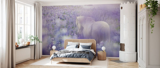 PHOTOWALL / Horse in Lupin Field IV (e327330)