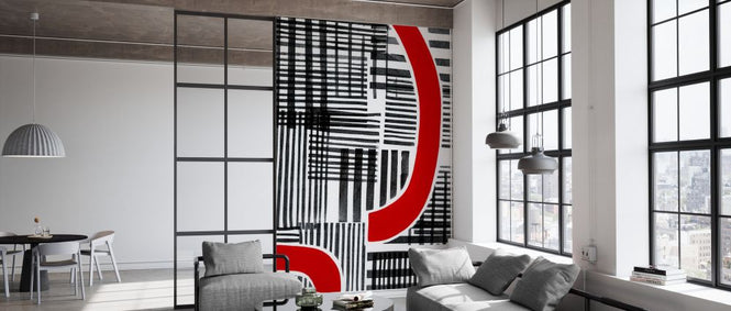 PHOTOWALL / Red Interrupted I (e327388)
