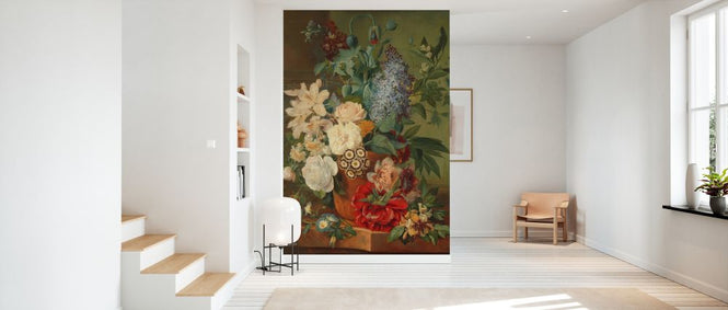 PHOTOWALL / Flowers in a Terra Cotta Vase (e328306)