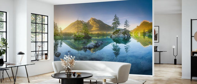PHOTOWALL / Hintersee Lake Reflection (e327868)