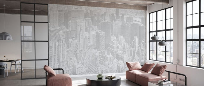 PHOTOWALL / Manhattan View - Soft Ash (e329804)