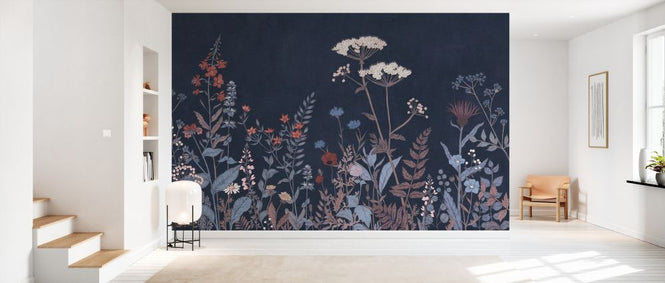 PHOTOWALL / Its Blooming - Navy Blue (e330270)