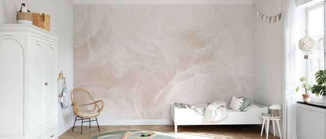 PHOTOWALL / Marble Breeze - Blush (e332397)