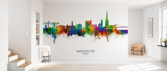 PHOTOWALL / Warrington England Skyline (e332806)