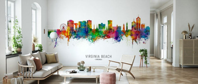 PHOTOWALL / Virginia Beach Virginia Skyline (e332846)