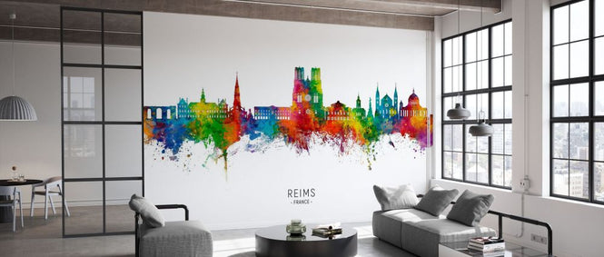 PHOTOWALL / Reims France Skyline (e332860)