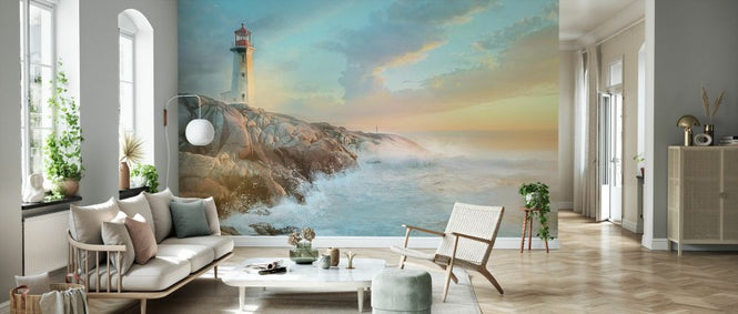 PHOTOWALL / Lighthouse Sunrise (e333690)