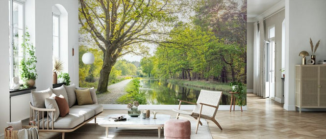 PHOTOWALL / Canal on a Spring Day (e333946)