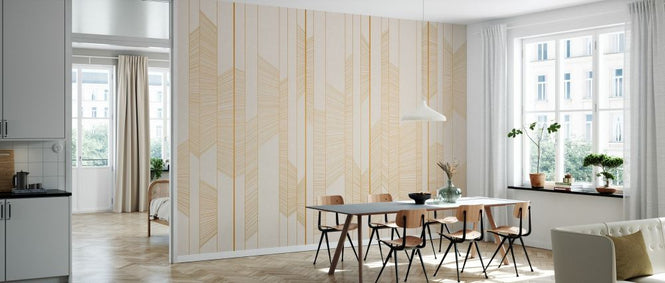 PHOTOWALL / Illuminated Lines - Honey (e335227)
