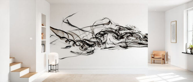 PHOTOWALL / Abstract Black Smoke - Shark (e335712)