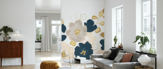 PHOTOWALL / Indigo Gold Garden (e336309)