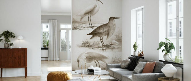 PHOTOWALL / Sepia Water Birds III (e336329)