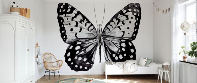 PHOTOWALL / Monochrome Wings Whole (e336439)