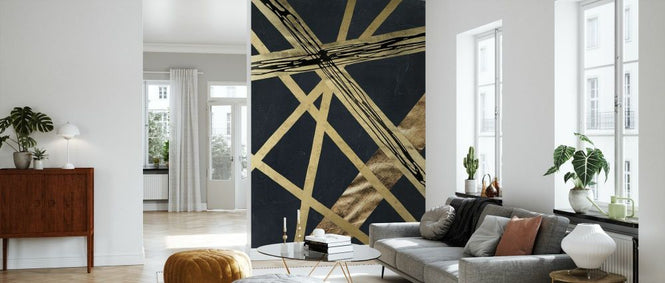 PHOTOWALL / Scaffolds in Gold (e336530)