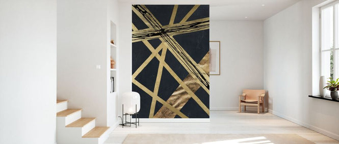 PHOTOWALL / Scaffolds in Gold (e336530)
