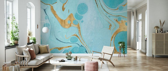 PHOTOWALL / Turquoise Stream (e336538)