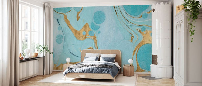 PHOTOWALL / Turquoise Stream (e336538)