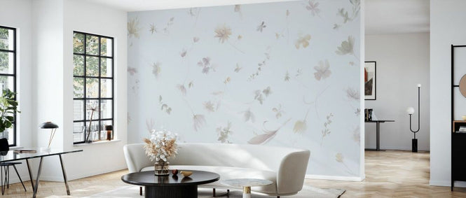 PHOTOWALL / Pressed Flowers - Lavender (e337786)