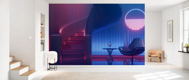 PHOTOWALL / Futuristic Retro Interior (e338109)