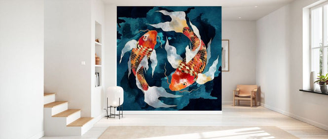 PHOTOWALL / Metallic Koi II (e338651)
