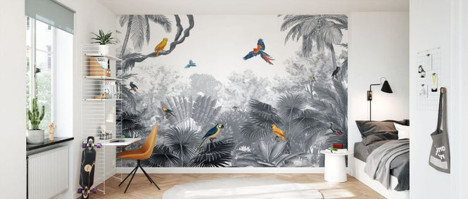 PHOTOWALL / Canopy Jungle - BW (e84069)