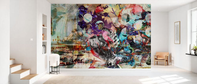 PHOTOWALL / Curtains Venice Graff (e84170)