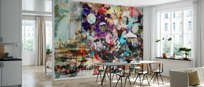 PHOTOWALL / Curtains Venice Graff (e84170)