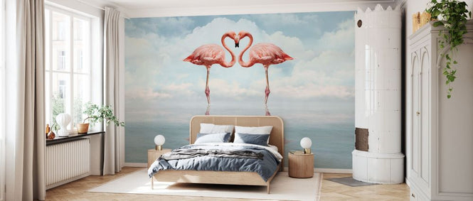 PHOTOWALL / Pair of Flamingo (e84864)