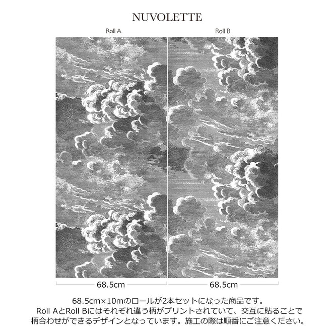 Cole&son / FORNASETTI 2018 NUVOLETTE 114/2004【2ロール1セット】
