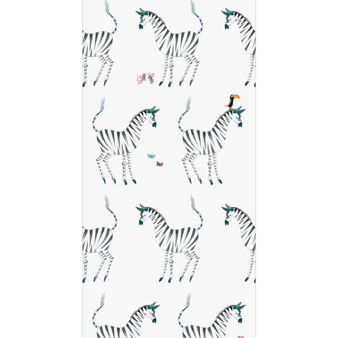 輸入壁紙 KEK Amsterdam / FIEP WESTENDORP / WALLPAPER ZEBRA WHITE WP-124