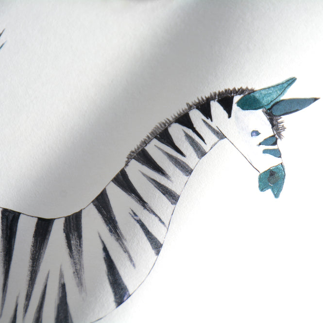 輸入壁紙 KEK Amsterdam / FIEP WESTENDORP / WALLPAPER ZEBRA WHITE WP-124