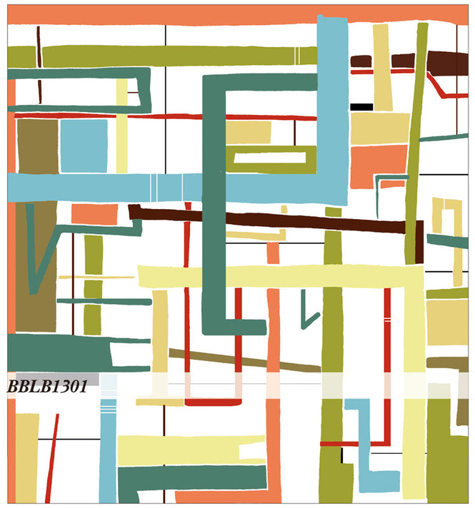 Wall&deco / Big brand 13 Labyrinth / BBLB1301