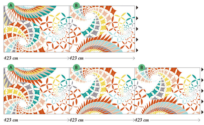 Wall&deco / Big brand 13 Pina colada / BBPC1301