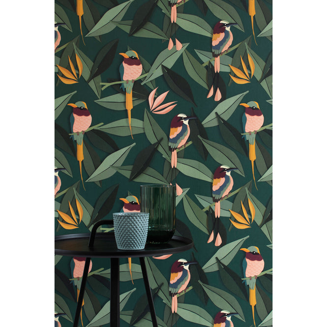 studio ditte / Birds wallpaper【2パネル1セット】