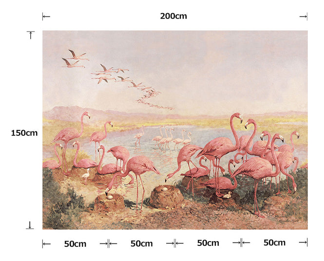 neoDKO / OBJET DE CURIOSITE オブジェデキュリオシティ Pink Flamingeoes bri101