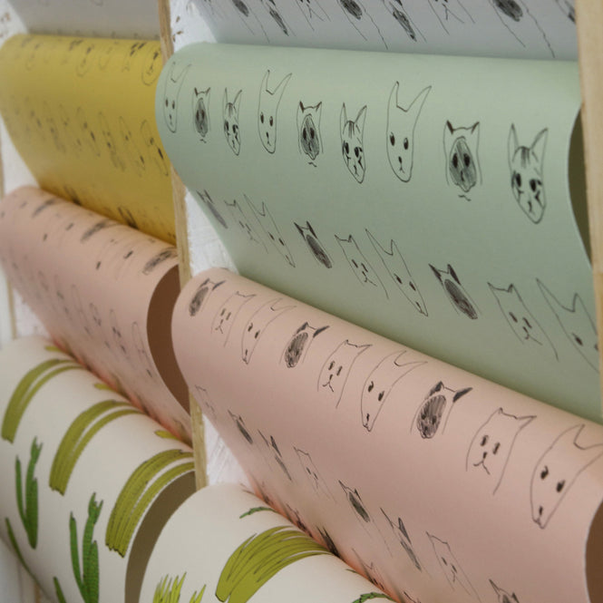 Baines&Fricker / CATS WALLPAPER Pink
