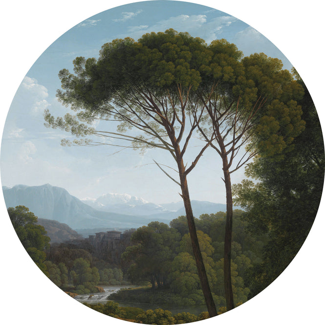 輸入壁紙 KEK Amsterdam / WALLPAPER 2020 / WALLPAPER CIRCLES GOLDEN AGE LANDSCAPES CK-003