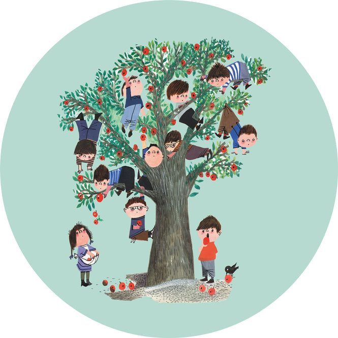 輸入壁紙 KEK Amsterdam / FIEP WESTENDORP / WALLPAPER CIRCLES APPLE TREE CK-016