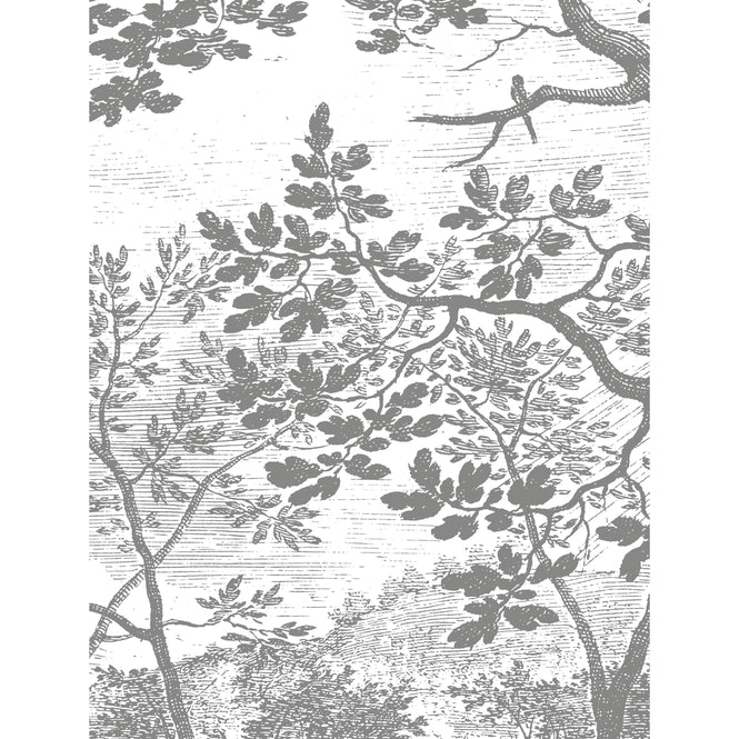 輸入壁紙 KEK Amsterdam / LANDSCAPES & MARBLE / WALLPAPER CIRCLES ENGRAVED LANDSCAPES CK-046