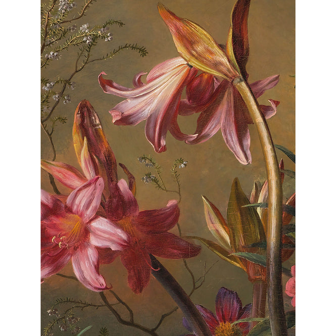 輸入壁紙 KEK Amsterdam / LANDSCAPES & MARBLE / WALLPAPER CIRCLES GOLDEN AGE FLOWERS CK-076