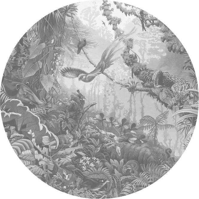 輸入壁紙 KEK Amsterdam / LANDSCAPES & MARBLE / WALLPAPER CIRCLES TROPICAL LANDSCAPES CK-081