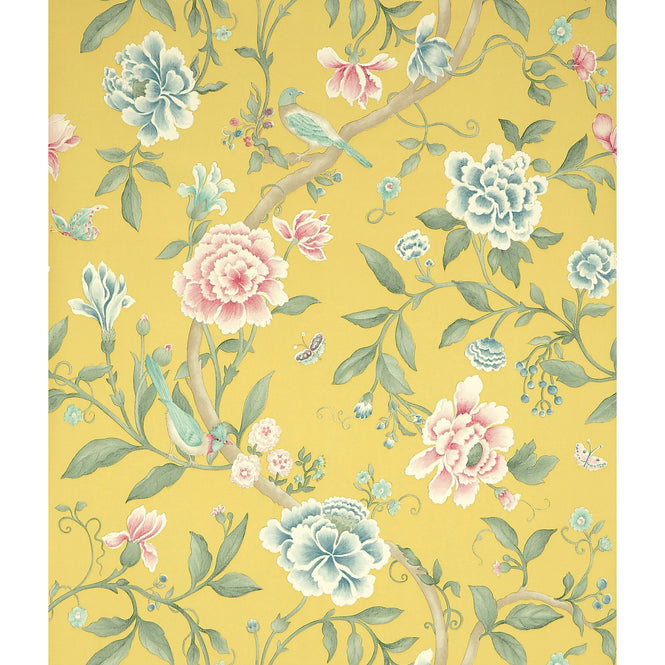 Sanderson / ONE SIXTY WALLPAPER COLLECTION / Porcelain Garden Rose / Linden DCAVPO102