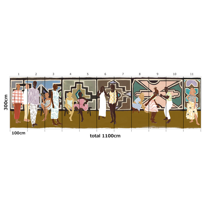 ELITIS / 360°/ Ndebele DM 904 01【Full size】