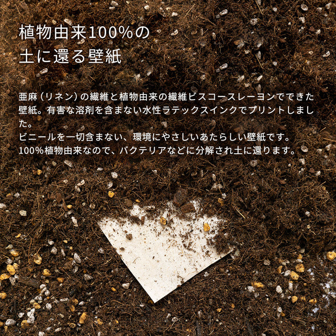 【Flax Wallpaper】Eso Studio / CATALINA / BLACK FWP-ESO-03【2パネル1セット】