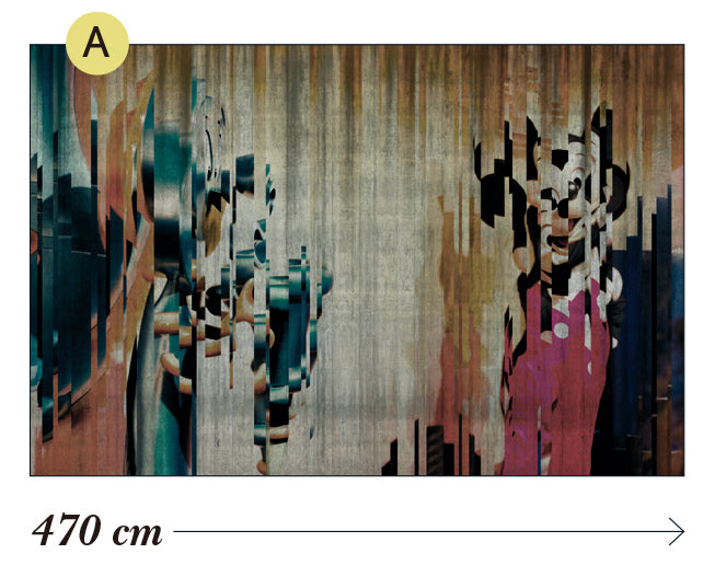Wall&deco / Gio pagani 12 Barcode / GPW1207